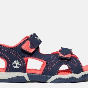 Timberland Kids' Blue and Pink Adventure Sandals